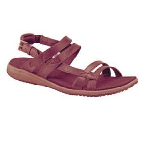 Columbia Womens Brown Tilly Jane YL5348-259 Adjustable Strappy Sandal Size 8